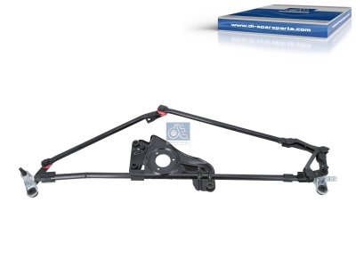 DT Spare Parts - Wiper linkage, without motor - 6.88044