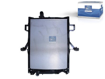 DT Spare Parts - Radiator, L: 940 mm, W: 734 mm, T: 52 mm - 2.15769