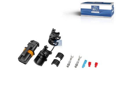 DT Spare Parts - Repair kit, plug, 2 poles - 3.93308