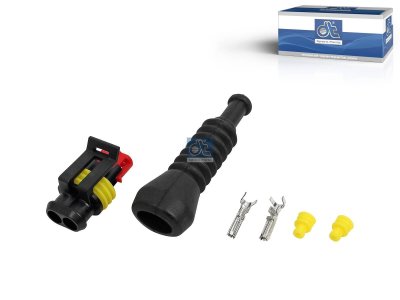 DT Spare Parts - Repair kit, plug, 2 poles - 5.98052