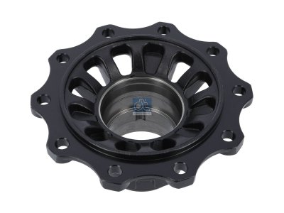 DT Spare Parts - Wheel hub, without bearings, d1: 138 mm, d2: 138 mm, D: 380 mm, 10 bores, b: 22 mm, H: 156 mm - 10.30417