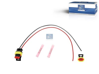 DT Spare Parts - Repair kit, plug, L: 250 mm, female, 0,75 qmm, 2 poles - 9.79206