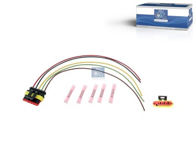 DT Spare Parts - Repair kit, plug, L: 250 mm, female, 0,75 qmm, 5 poles - 9.79212