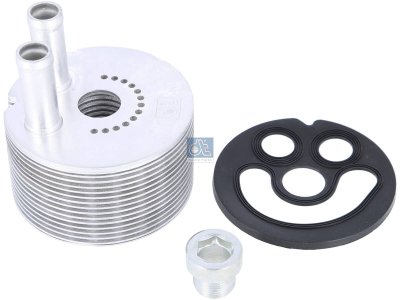 DT Spare Parts - Oil cooler, with gaskets - 6.24241