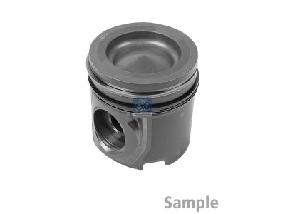 DT Spare Parts - Piston, aluminium, D: 131 mm, L: 129.4 mm - 2.10451