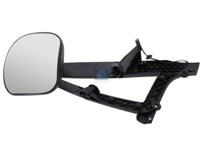 DT Spare Parts - Front mirror, with cover, R: 250 mm, W: 220 mm, H: 220 mm - 4.69069