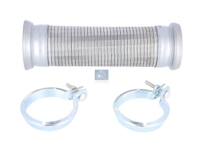 DT Spare Parts - Flexible pipe, with clamps - 4.70246