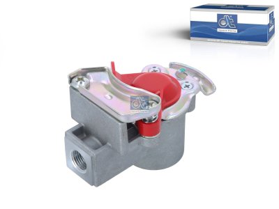 DT Spare Parts - Palm coupling, red lid, M16 x 1,5, 8.5 bar - 9.72002