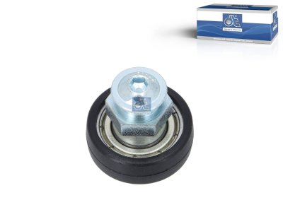 DT Spare Parts - Roller, trailer tarpaulin, D: 26 mm, H1: 9 mm, H2: 17 mm - 10.98852 - 10 Pack