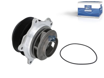 DT Spare Parts - Water pump, DI: 116 mm, DP: 147 mm, w: 30 mm, 8 grooves - 5.41076