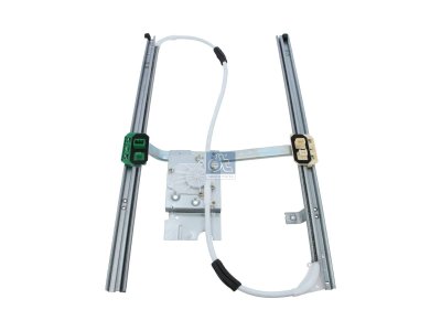 DT Spare Parts - Window regulator, left, electrical, without motor - 6.72101SP