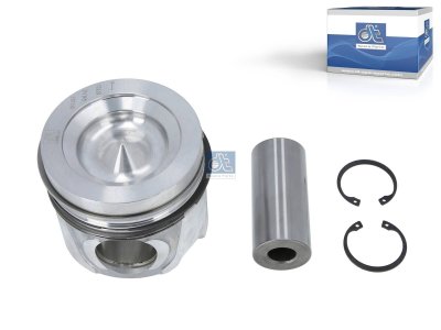 DT Spare Parts - Piston, complete with rings - 7.54677