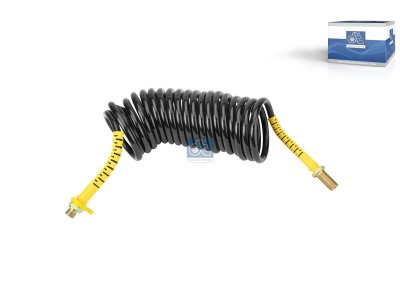 DT Spare Parts - Air spiral, M16 x 1,5, M18 x 1,5, L: 4 m, DIN 74324, 20 Coils - 1.21670