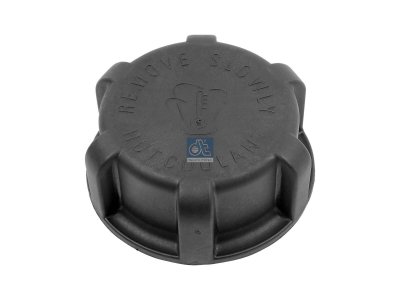 DT Spare Parts - Cap with valve, expansion tank, D: 84.1 mm, H: 34.4 mm, 0.75 bar - 1.11147