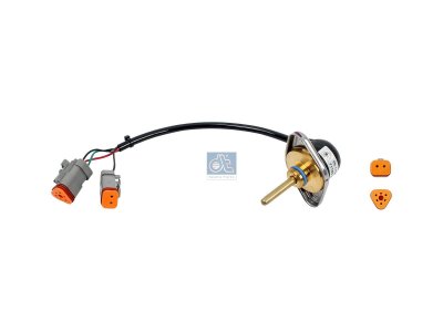 DT Spare Parts - Charge pressure sensor, D1: 15.9 mm, D2: 6 mm, b: 6.5 mm, Lb: 48.5 mm, L: 215 mm - 1.11260