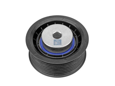 DT Spare Parts - Tension roller, d: 11 mm, DP: 74 mm, W: 37.6 mm, 8 grooves - 1.11184