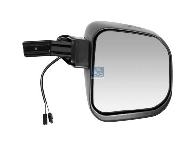 DT Spare Parts - Wide view mirror, right, heated, R: 300 mm - 1.22990