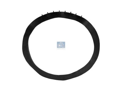 DT Spare Parts - Rubber ring, for fan, D: 760 mm - 1.11298
