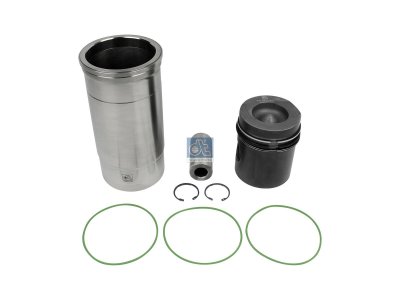 DT Spare Parts - Piston with liner, D: 127 mm - 1.33050
