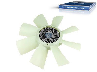 DT Spare Parts - Fan with clutch, D: 750 mm - 1.11327