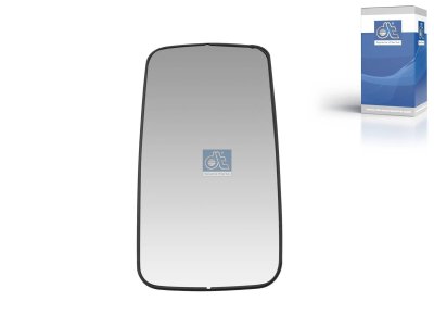 DT Spare Parts - Mirror glass, main mirror, heated, R: 1200 mm - 2.73210