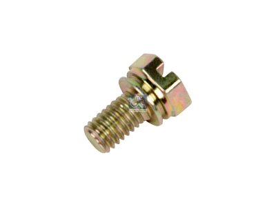 DT Spare Parts - Bleeder screw, fuel filter, M6, Lu: 10 mm, SW: 10, L: 15.5 mm, 8.8 - 2.92020 - 10 Pack