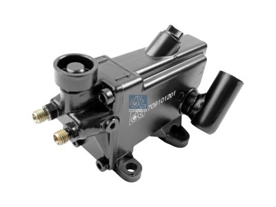 DT Spare Parts - Cabin tilt pump, 500 ml, M18 x 1,5, L: 94 mm, W: 80 mm, H: 205 mm, 370 bar - 3.84000