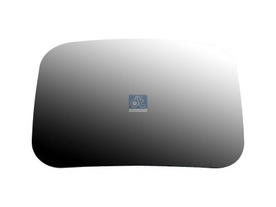 DT Spare Parts - Mirror glass, wide view mirror, D: 400 mm, R: 400 mm, W: 150 mm, H: 200 mm - 3.86120