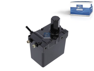 DT Spare Parts - Cabin tilt pump, 570 ml, M12 x 1,5, M12 x 1,5, L: 87 mm, W: 87 mm, H: 121 mm, 280 bar - 3.84001