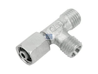 DT Spare Parts - T-connector, D: 6 mm, M12 x 1,5 - 4.40260 - 2 Pack