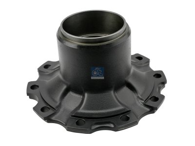 DT Spare Parts - Wheel hub, without bearings, d1: 110 mm, d2: 150 mm, D: 378 mm, 10 bores, b: 22 mm, H: 176 mm - 4.63150