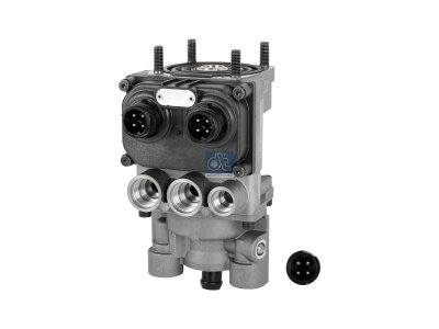 DT Spare Parts - Foot brake valve, EBS, M16 x 1,5, M22 x 1,5, max. 10 bar - 4.63220