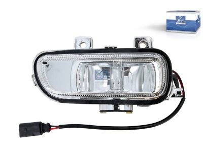 DT Spare Parts - Fog lamp, right, with bulb, 24 V, H1 - 4.63550