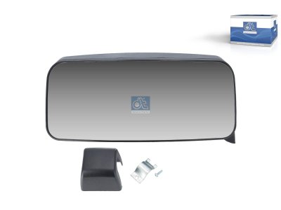 DT Spare Parts - Main mirror, left, heated, electrical, R: 1200 mm - 4.64200