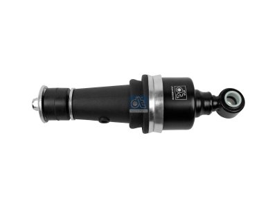 DT Spare Parts - Cabin shock absorber, with air bellow, D: 42 mm, b: 25 mm, M14 x 1,5, Lmin: 275 mm, Lmax: 320 mm - 5.65010