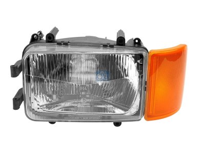 DT Spare Parts - Headlamp, left, without bulbs - 5.81100