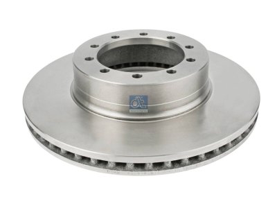 DT Spare Parts - Brake disc, D: 354 mm, 10 bores, P: 151 mm, S: 30 mm - 6.61000