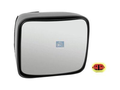 DT Spare Parts - Wide view mirror, heated, R: 300 mm - 7.73000