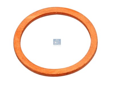 DT Spare Parts - Copper washer, d: 26 mm, D: 32 mm, S: 2 mm - 9.01060 - 100 Pack