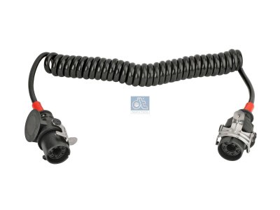 DT Spare Parts - EBS cable, 24 V, L: 4 m, ISO 7638, 7 poles - 5.77090