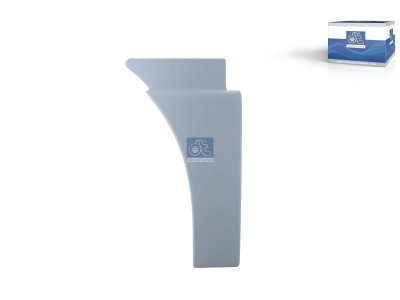 DT Spare Parts - Fender trim plate, left, rear, primed - 3.80350