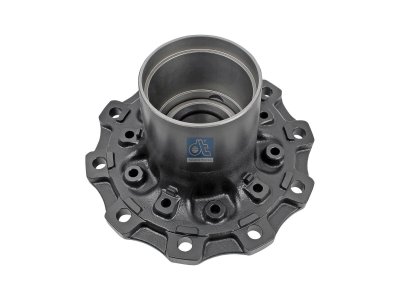DT Spare Parts - Wheel hub, with bearing, d1: 140 mm, d2: 140 mm, D: 382 mm, 10 bores, b: 22 mm, H: 259 mm - 4.64820