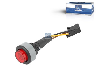 DT Spare Parts - Switch, door opener, red - 3.33370