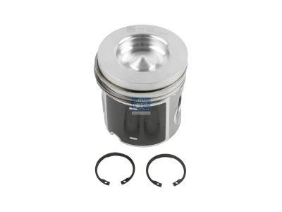 DT Spare Parts - Piston, complete with rings, D: 127 mm, L: 136 mm - 1.33160