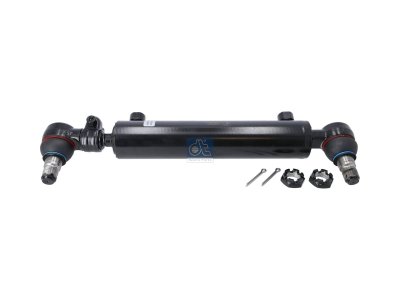 DT Spare Parts - Steering cylinder, C: 30 mm, M24 x 1,5, M18 x 1,5, M10 x 1, SW: 36, Lmin: 500 mm, Ls: 250 mm - 3.63180