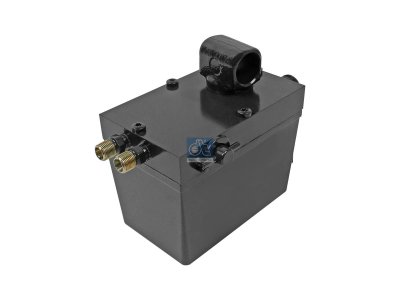 DT Spare Parts - Cabin tilt pump, 380 ml, M12 x 1, M12 x 1, L: 130 mm, W: 80 mm, H: 101 mm, 400 bar, Pov: 370 bar - 7.77020