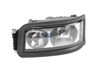 DT Spare Parts - Headlamp, left, 24 V, H7 - 3.31160