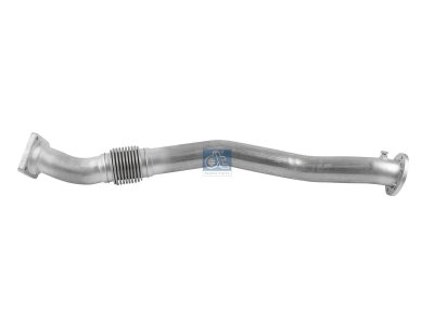 DT Spare Parts - Exhaust pipe, L: 1035 mm - 7.22110