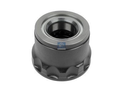 DT Spare Parts - Wheel hub, with bearing, d: 140 mm, D: 199 mm, 10 bores, b: 22 mm, H: 142.5 mm - 4.67800