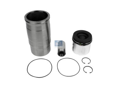 DT Spare Parts - Piston with liner, D: 127 mm - 1.33120